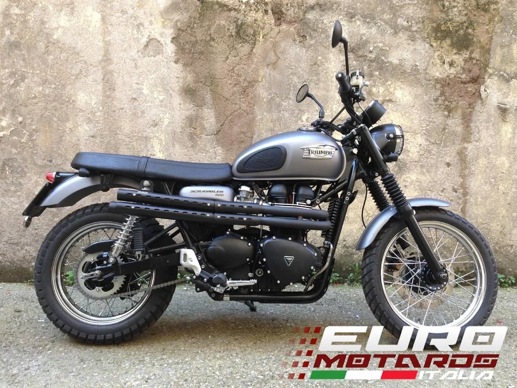 Vintage triumph exhaust deals
