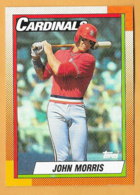 JOHN MORRIS ST. LOUIS CARDINALS #383 - TOPPS NM-MT 1990