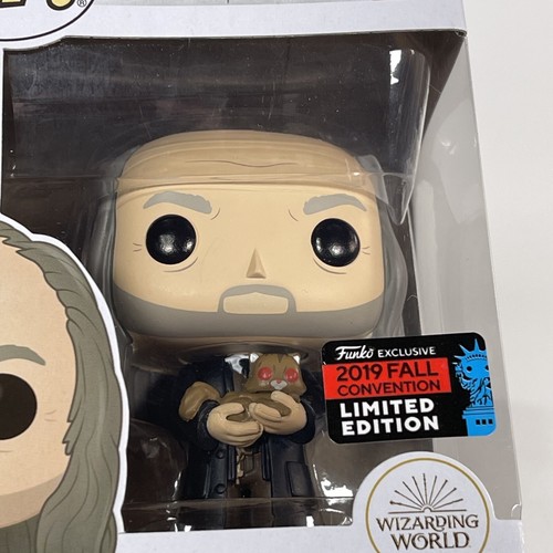 Funko Pop Harry Potter #101 Filch & Mrs. Norris 2019 Otoño Convención Caja Dañada - Imagen 7 de 11