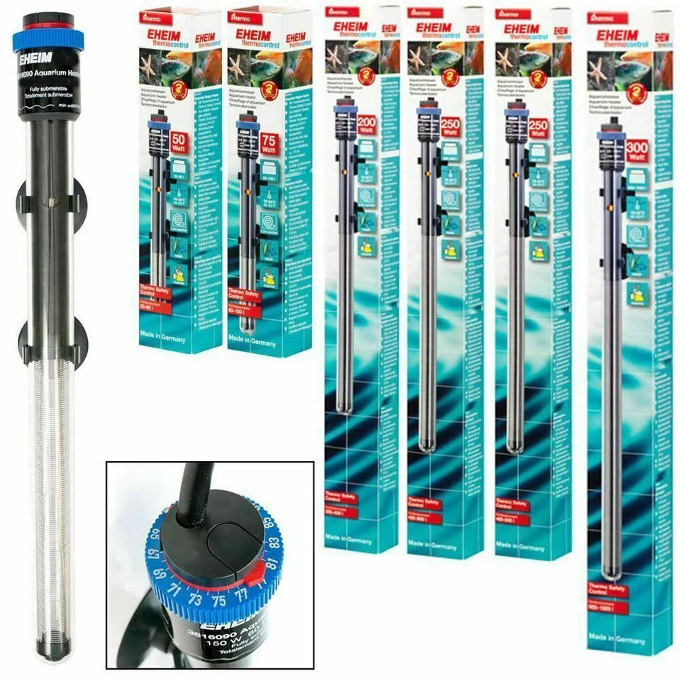 Eheim Jager Aquarium Fish Tank Heater Thermometer Freshwater Marine All Sizes - Image 1 of 1