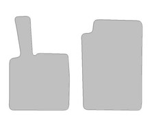 Fußmatten passend für Smart Fortwo Typ 451 (Baujahr 2007 - 2015)