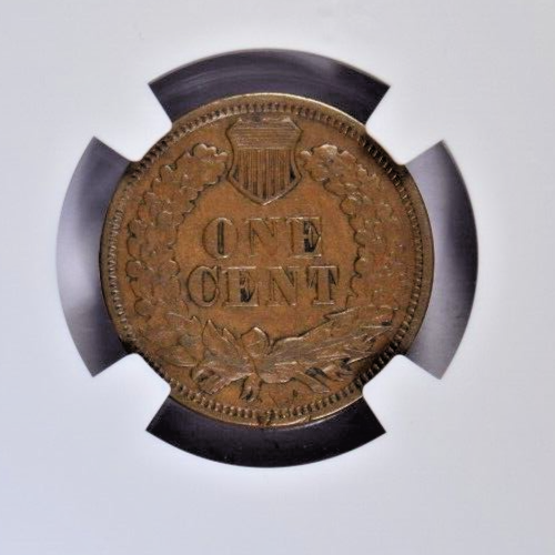 1872 INDIAN HEAD CENT ~ NICE BOLD NGC VF30! - Picture 4 of 4
