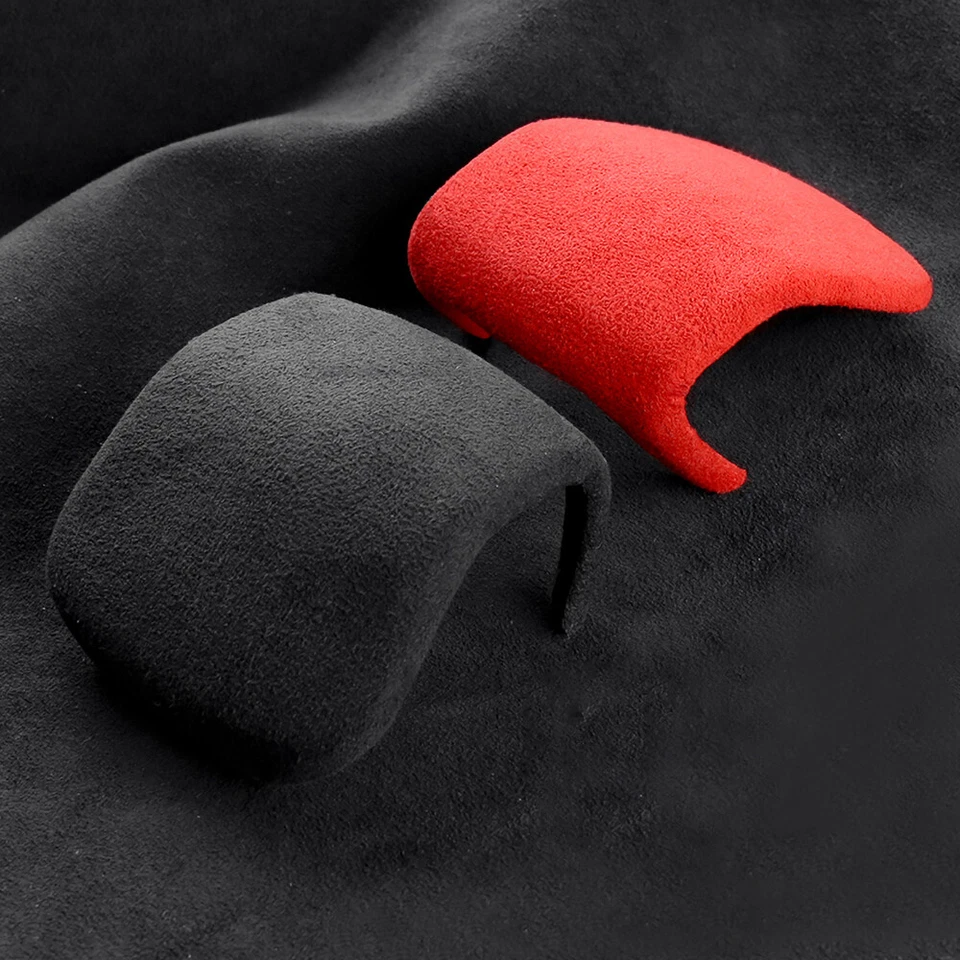 Alcantara Car Gear Shift Knob Cover Trim For 2021-2022 Jaguar XFL-Type F-PACE - Image 3 of 4