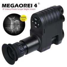 HD 1080p Digital Night Vision Rifle Scope Hunting Sight IR Camera with DVR