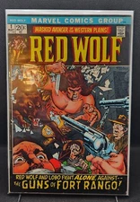 Marvel Comics Group Red Wolf #1 -1972 1st Solo Titled Series Bronze Age Key