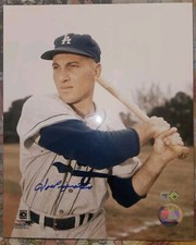 Joe Pignatano Signed 8x10 Photo W/COA Sticker Los Angeles Dodgers