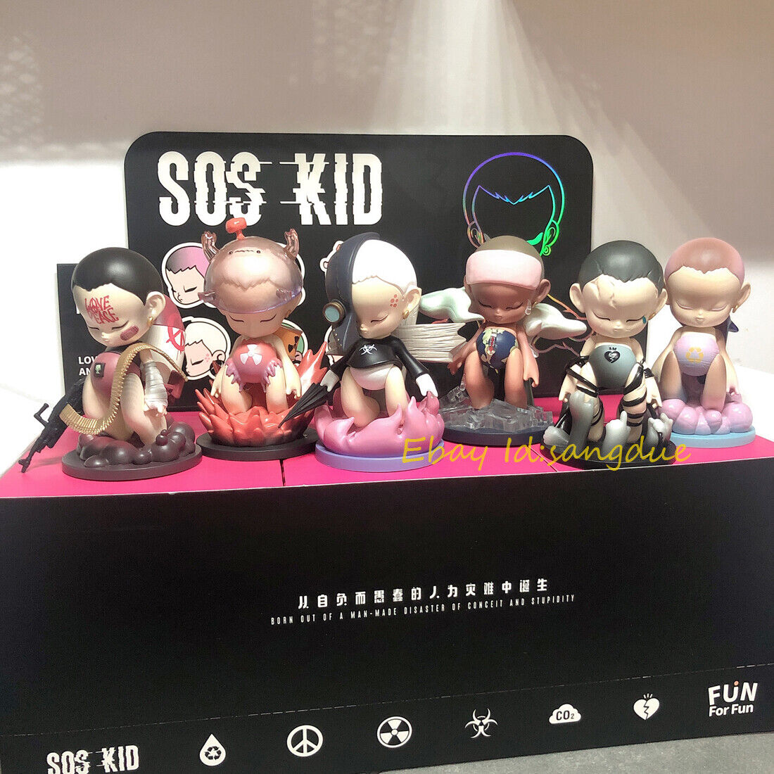 Fun For Fun: SOS KID Vol.2 Series Blind Box Random Style – Kouhigh Toys