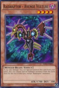 Raidraptor - Avenge Vulture - SHVI-EN014 - Common - Unlimited Edition x3 - Near