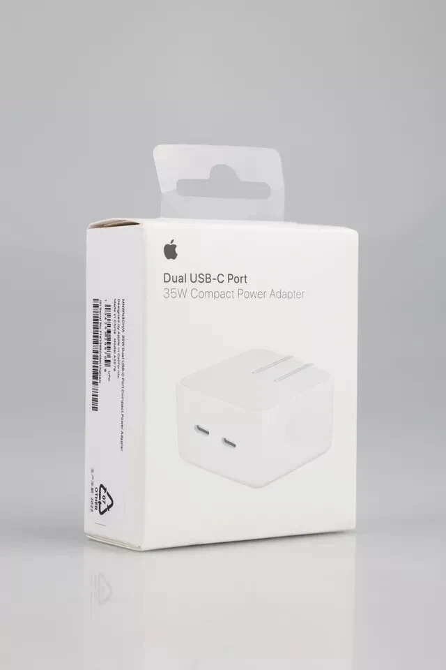 APPLE 35W USB-C DUAL POWER ADAPTER ORIGINAL. PART A2571 (RETAIL PACKAGED) - Image 2 of 4