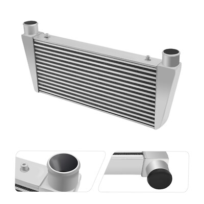 29''x13''x 2.7'' Universal I/O Full Aluminum Top Feed Turbo Front Mount Intercooler