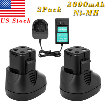 3Ah 7.2V Battery/Charger For Dremel 757-01 7700-01 7700-02 Not For 770 Type1 757