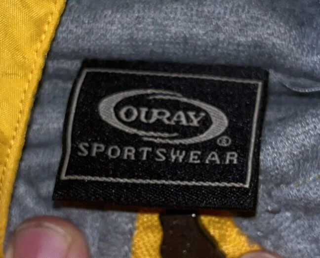 Chaqueta Ouray con Capucha Para Hombre WVU West Virginia Mountaineers Talla L De Colección Foto 2 de 4