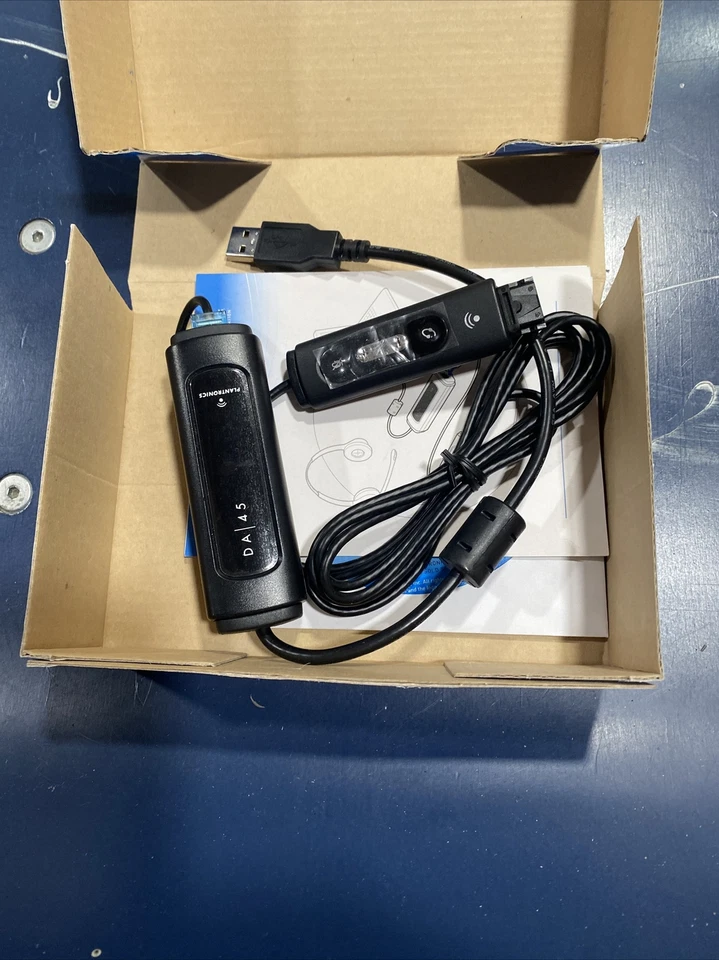 Plantronics DA45 USB Adapter Cord for H-series headset plug to Computer 77559-41 - Image 2 of 2