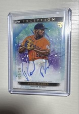 2024 Topps Inception-Rookie and Emerging Stars Autographs Ronel Blanco # /299 