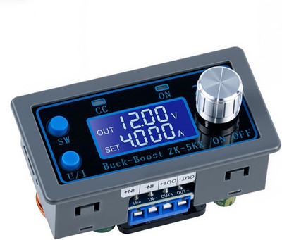 DC DC Buck Boost Power Converter CC CV 0.6-36V 5A 5V 6V 12V 24V Power Module Adj