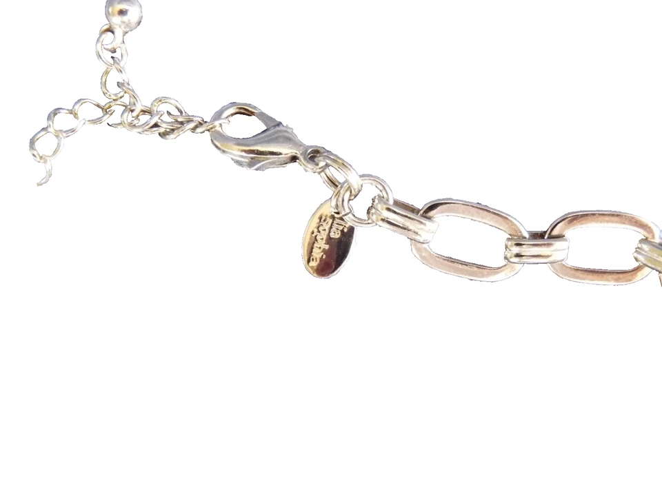 Ожерелье нагрудник Lia Sophia Zocala с камнем тигровым глазом желтые оранжевые бусины почти как новое - Изображение 4 из 4