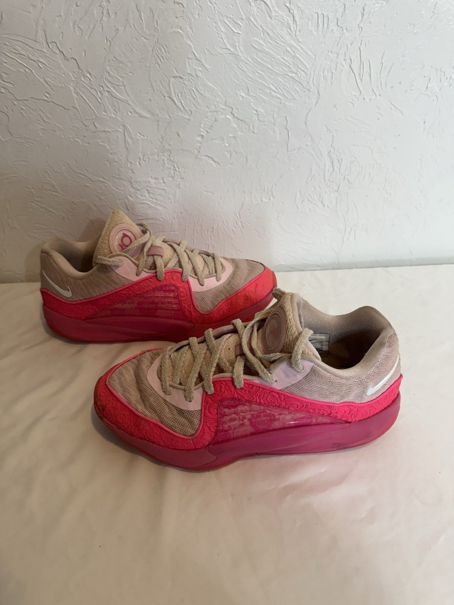 Nike KD16 Aunt Pearl Kay Yow Pink FN4929-600 Men's Size 9.5