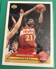 Dominique Wilkins 1992-93 Upper Deck McDonald's #P1 Atlanta Hawks