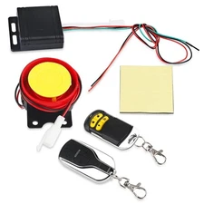 12V Remote Control Motorcycle Bike Anti-theft Security Alarm System