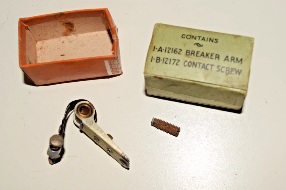 Juego de puntos de encendido 28-31 Ford Modelo A AA NOS 29 30 contacto 1928 1929 1930 Foto 4 de 4