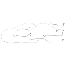 Fits 1978-79 Dodge Little Red Express D150 Complete Brake Line Kit Stainless