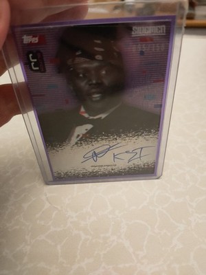 Signierte KSI Glitch Topps Karte 095/150 Selten
