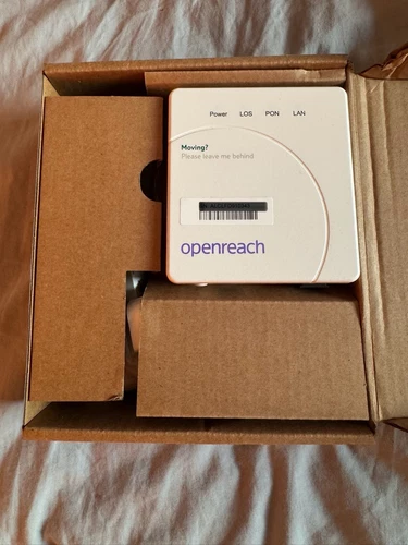 Brand New Nokia-ONT G-010G-R Openreach Optical Fibre GPON Terminal