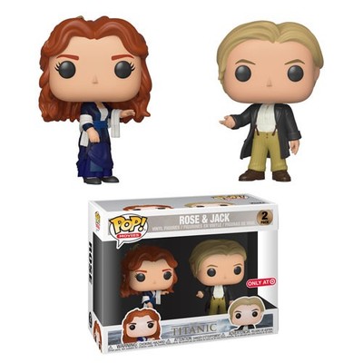 Funko POP! Movies Titanic Rose & Jack Target Exclusive Vinyl