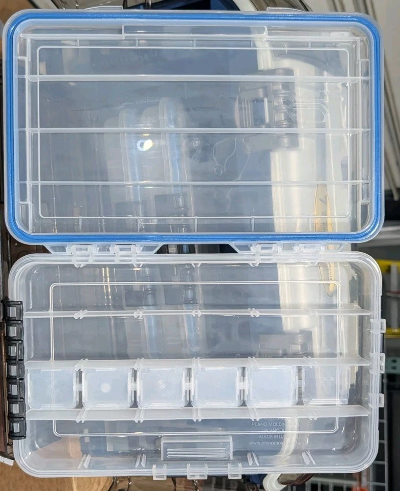 Plano 797010 Elite Extreme Angle'R Sistema Caja de aparejos Cajas utilitarias impermeables 🎣 Foto 4 de 4