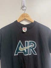 Nike Air T-Shirt Size XL (18/20) Made in USA Vintage Black