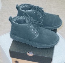 Ugg Men’s Green Suede Lined Plush Wool Chukka Boots Size 7 (US)