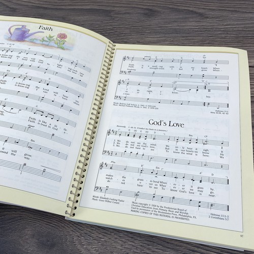 LDS Primary Children’s Spiral Bound Piano Song Book Paperback - Picture 4 of 5