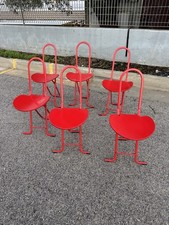 Dafne sedia pieghevole by Thema design by Gastone Rinaldi, set di 6