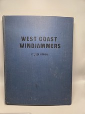 West Coast Windjammers Jim Gibbs 1968 1st Edition Sailing Ships Maritime History