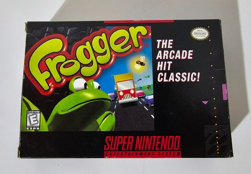 Frogger (Super Nintendo SNES, 1997) COMPLETE IN BOX USA 96427011569| eBay