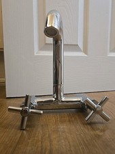 Image of Chrome Dual Handle Basin Tap – Brand New – No Original Box