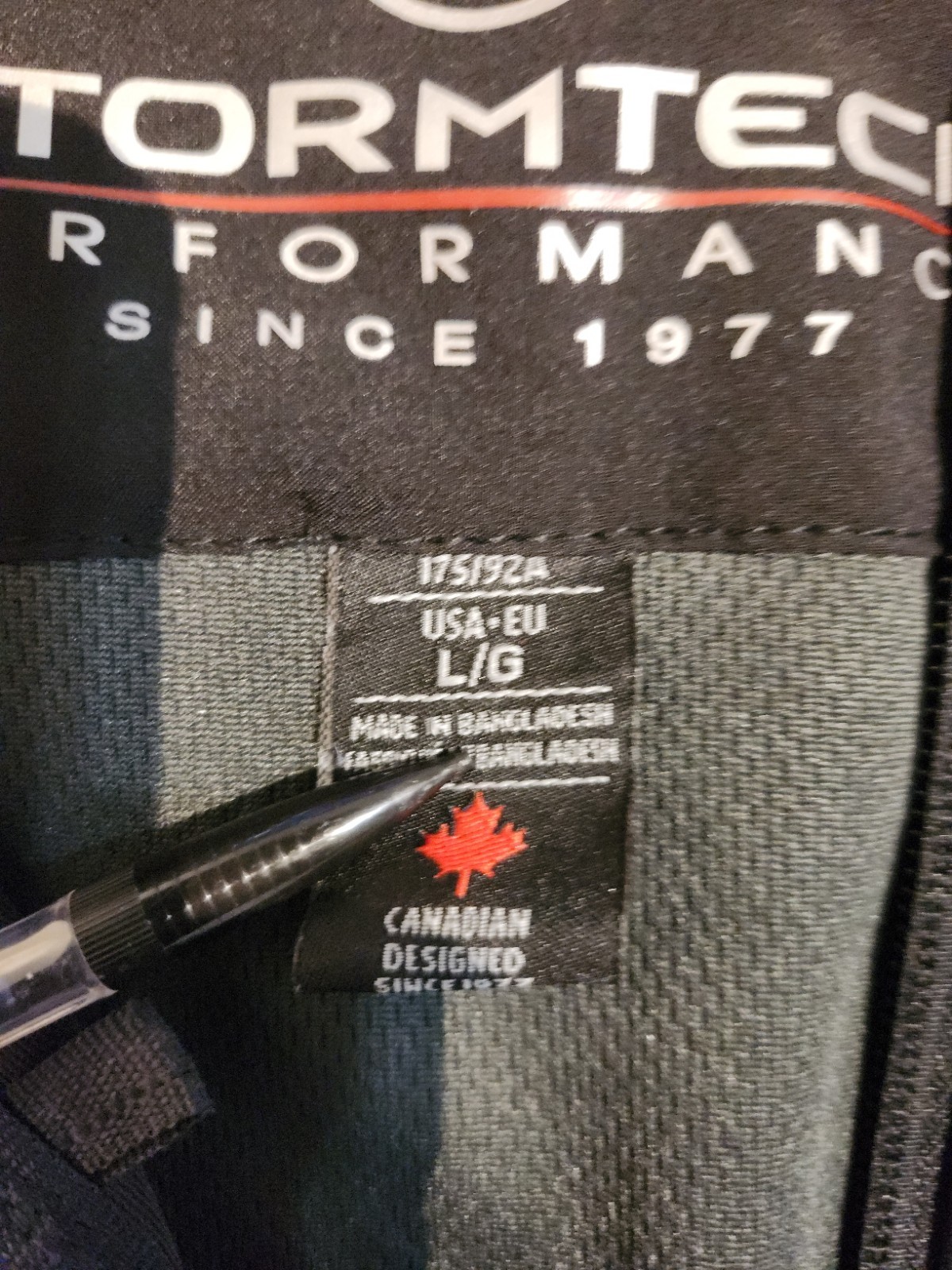 Stormtech Performance Waterproof Black Rain Jacke… - image 2