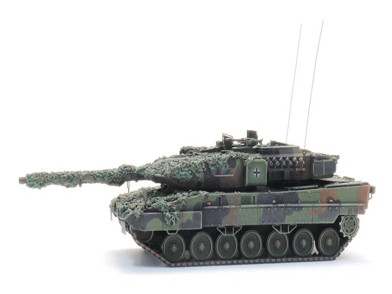 Artitec 6870671 1/87 H0 Panzer Leopard 2A7 Flecktarn Prêt à Monter - Photo 1/1
