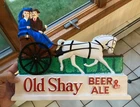 Vintage Fort Pitt Brewing Co Beer Sign Old Shay Baltimore MD Vacuum Form Fragile