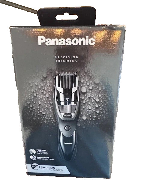 Panasonic ER-GB42-K Cordless Men's Beard Trimmer With Precision Dial Open Box!