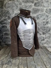Medieval Roman Gladiator Cuirass Armor 18G Steel Chest Plate LARP Cosplay