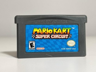 Mario Kart Super Circuit Gameboy Advance GBA Authentic Clean Tested