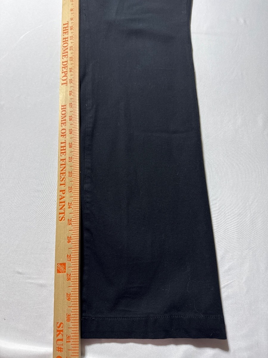 Coldwater Creek Natural Fit Black Dress Pants Size 10 - Legg View 3