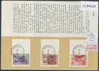 LS84529 Belgium 1961 refugee year last day FDC used