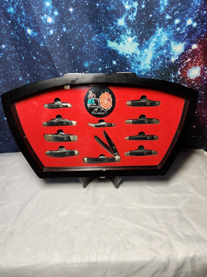 Steel Warrior The Widowmaker WM-BSB Juego de 10 NUEVO EN Estuche de Diseñador Foto 2 de 4