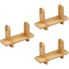 3 Pack Folding Japanese Fan Holder Handheld Display Stand Chinese