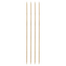 4Pcs Bamboo Knitting Needles Double Pointed Size US 7 4.5mm 14 Inch 36cm 
