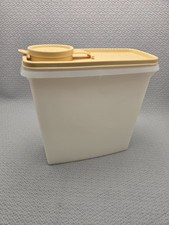 Vintage Tupperware Cereal Keeper Container #469-15 With Lid & Flip Top USA Made