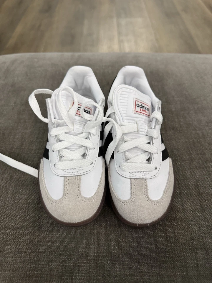 Adidas Kids Junior Samba Indoor Soccer Shoes Sneakers Size 11K - Image 3 of 3