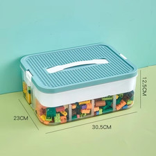 Plastic Storage Box for Lego Children Jigsaw Puzzle Building Block Container Cla